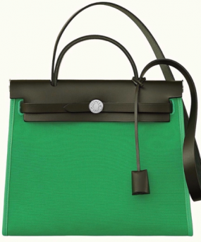 에르메스 에르백31 르투르네 그린 블랙 은장